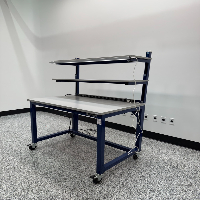 Formaspace 4' Laboratory Table With Shelves image 1